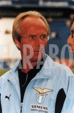 Photo de presse vintage Football Lazio Eriksson Saison 2000/2001 tirage