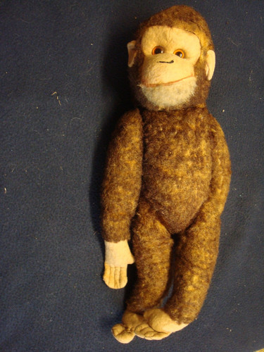 Ancien singe peluche - ancien, en