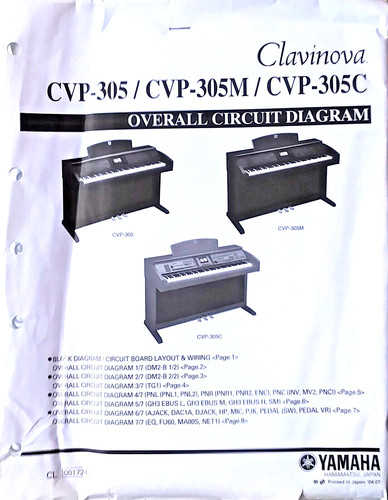 Yamaha cvp 305 - cvp-305, 305c