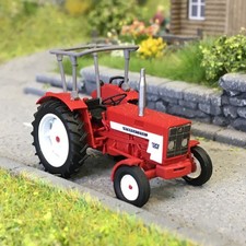 Tracteur Mc-Cormick INTERNATIONAL HI 654 avec arceau de sécurité, 1972 - REE CB-