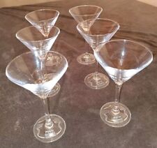 A2BC⚠️MAGNIFIQUE 6 VERRES A COCKTAIL MARIE BRIZARD TRES BON ETAT  ⚠️ 