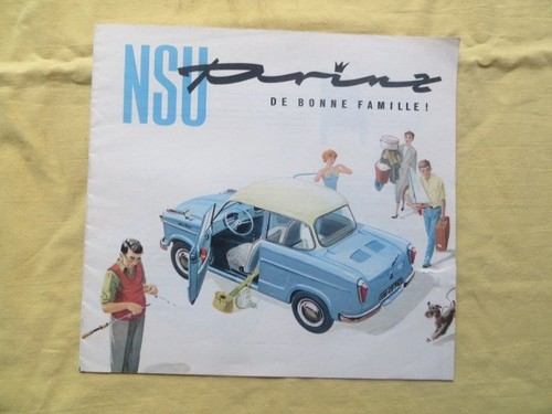 Nsu prinz catalogue - prinz,
