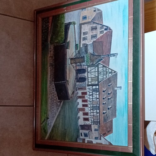 Tableau sur toile architecture