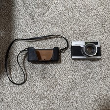 Petri 7S 35mm Film Rangefinder Camera w/ 45mm f1.8 Lens - Tested Working