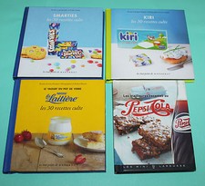 Lot x 4 mini livres cuisine