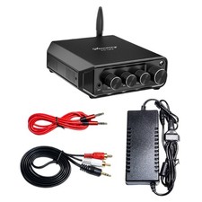 puissance, stéréo, entrée AUX USB, audio haute fidélité à deux canaux