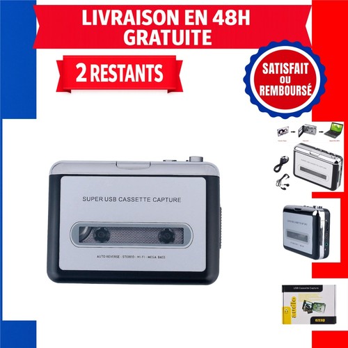 Lecteur cassette usb - de,