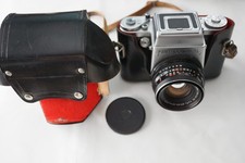 Pentacon Six TL 6X6 medium format camera with Carl Zeiss Biometar 80mm/2.8 lens.