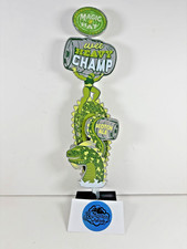 Magic Hat Wee Heavy Champ Scotch Ale Metal Beer Tap Handle Loch Ness Monster