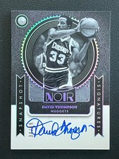David Thompson 2024-25 Panini Noir Snapshot Signatures Auto /99 #SNP-DTH