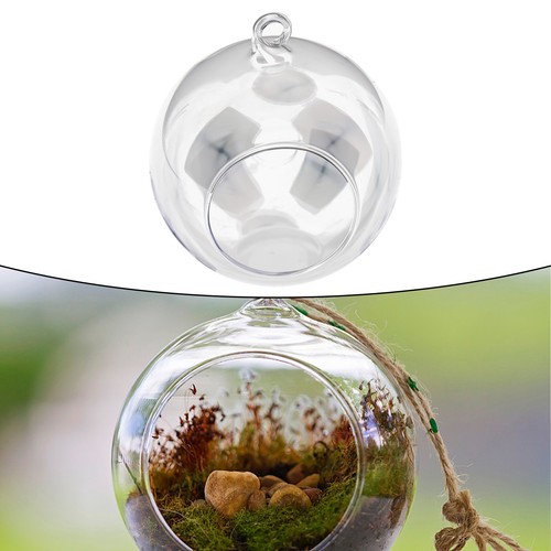 Boule verre suspendu jardin - verre,