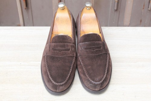 Mocassin weston loafer daim - jm,