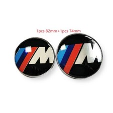 Pour 2PCS 82mm 74mm BMW M