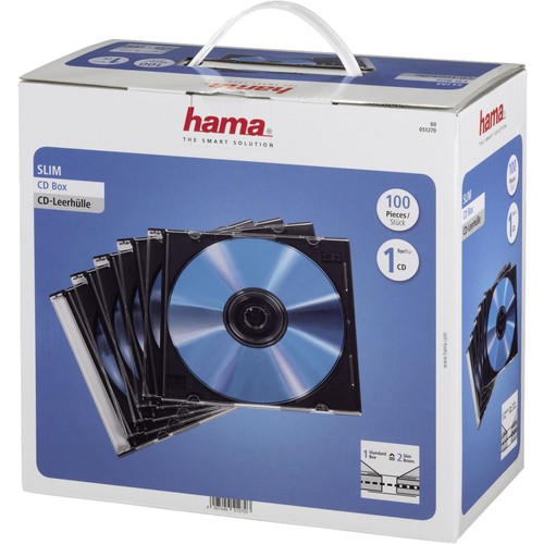 Boîte vide noir hama - cd,