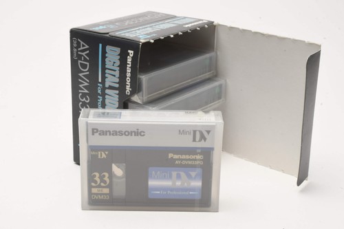 Panasonic mini cassettes - dv,