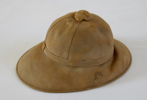Casque colonial ancien - ancien,