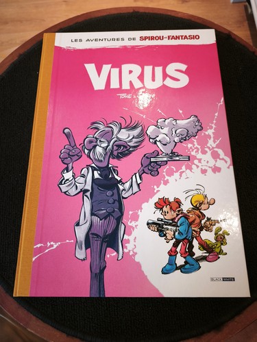 Black and white spirou - and,