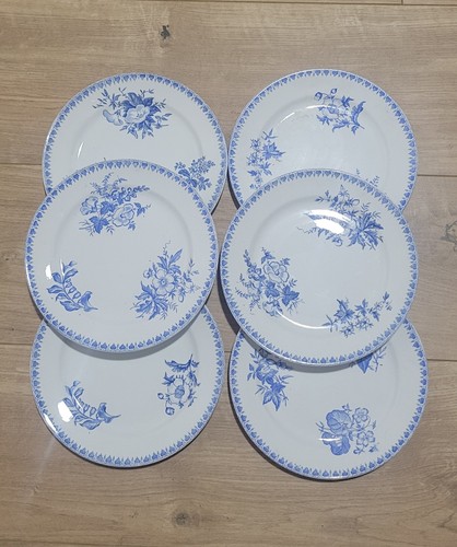 Lot anciennes assiettes à - 6,
