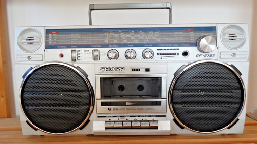 Boombox ghettoblaster poste - boombox,