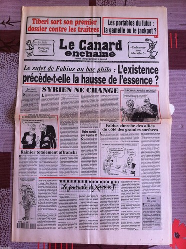 Canard enchainé - le,