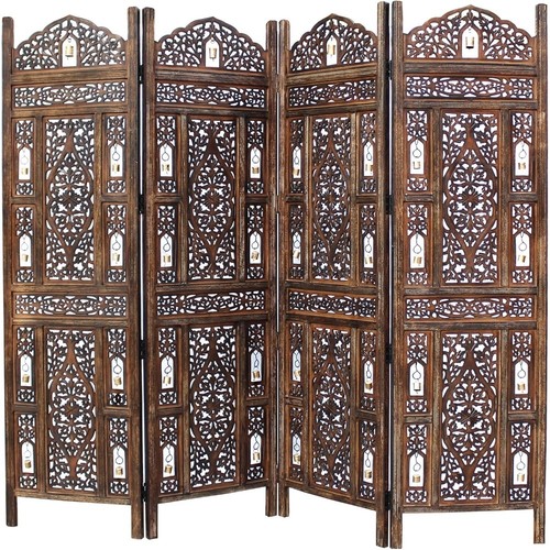 Hand carved antique - carved, brown