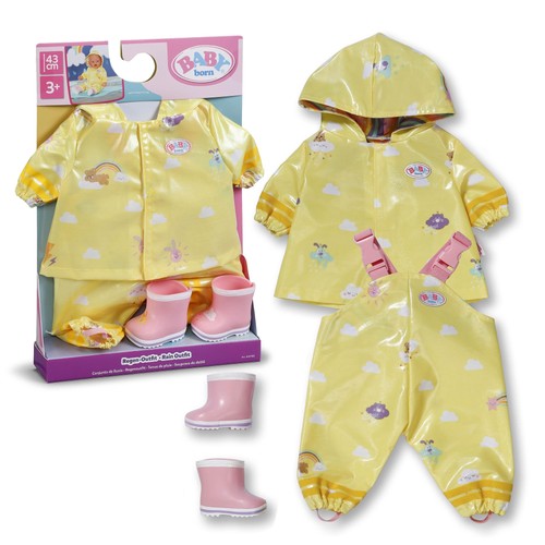 Baby born regenoutfit met - baby,
