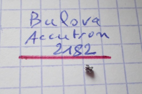 Bulova accutron 2182 pignon - bulova,