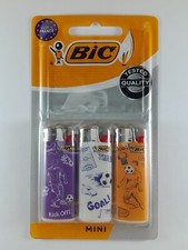 Lot 3 briquets BIC MINI J25