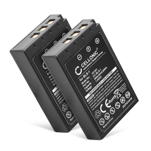 Batterie pour olympus - 2x,