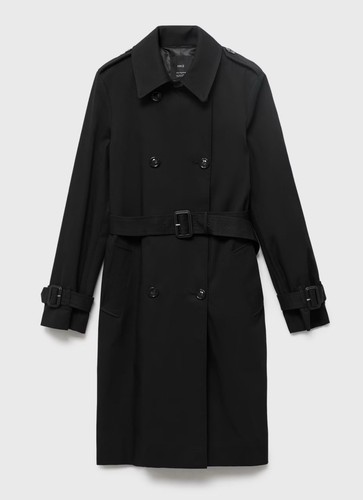 Trench coat noir - trench-coat, mng