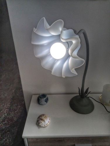 Lampe fleur verte - lampe,