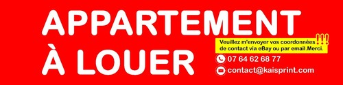 Bâche banderole ou - banderole,