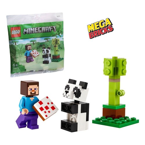 Lego polybag minecraft steve - lego,