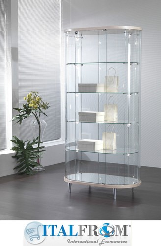 Verre vitrine armoire - verre, grand