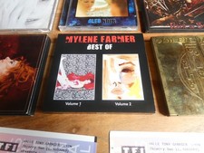 lot mylene farmer , cd , dvd