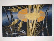 pierre rey tapisserie canevas laine broderie dmc retro art optic cinetique