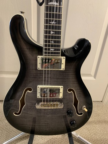Prs hollowbody ii charcoal - hollowbody,