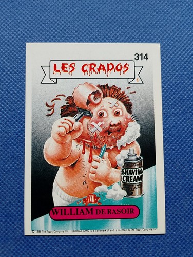 Les crados série - série, 2/carte
