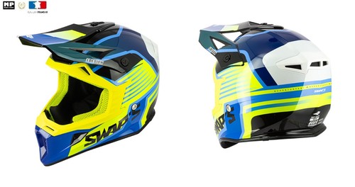 Casque cross eduro swaps - eduro,