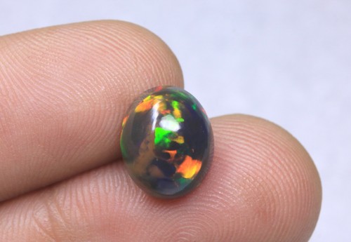 Cabochon opale noire - , aaa