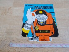 Sticker I DIVE IN PALANQUE - SCHOOL AND DIVING CLUB PALAVAS