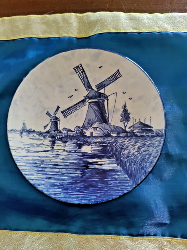 Delft blauw assiette - delft,