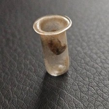 Tiny Test Tube Vial Blown Glass Remnant Cap Curiosity Item 