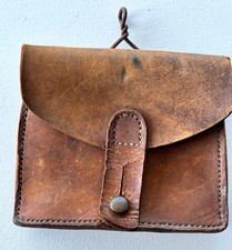 Cartouchière en cuir fauve