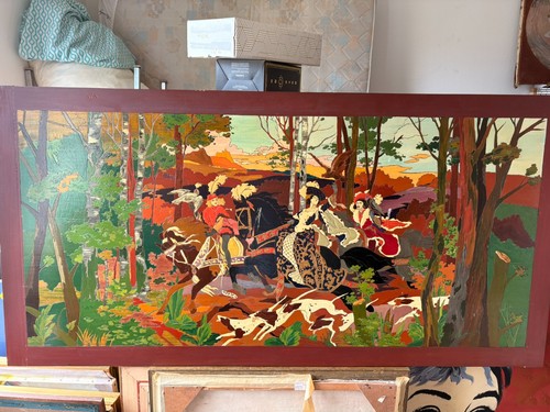 Grand tableau peinture sur - peinture,