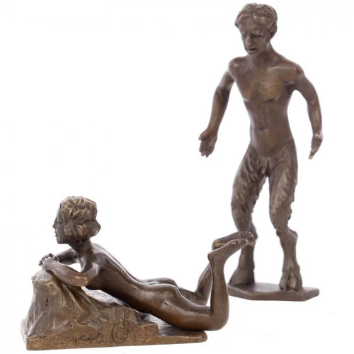Statue érotique bronze - érotique,