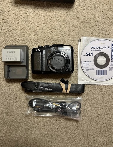 Canon powershot g11 0mp 5x - powershot,