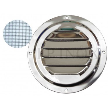 Grille inox ronde - inox, avec