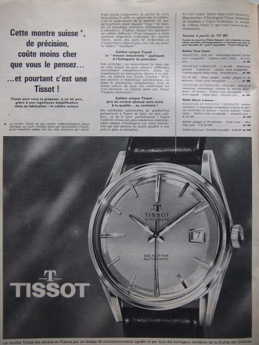 Publicité presse 1962 - de,