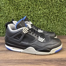 Air Jordan 4 IV Retro Motorsports Alternate Black Blue Sz 14 Sneakers 308497-006